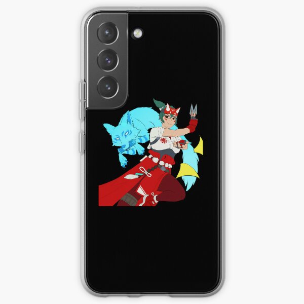 OWFAN2-Kiriko and Fox Samsung Galaxy Soft Case RB2410 product Offical overwatch Merch
