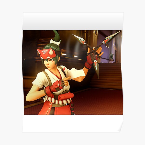 Kiriko                     Poster RB2410 product Offical overwatch Merch