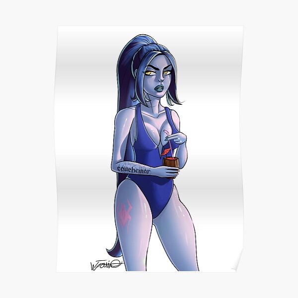 Overwatch Widowmaker swimsuit  Poster RB2410 product Offical overwatch Merch