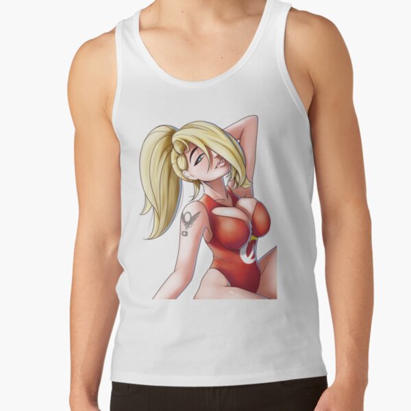 Overwatch Mercy Swimsuit  Tank Top RB2410 product Offical overwatch Merch