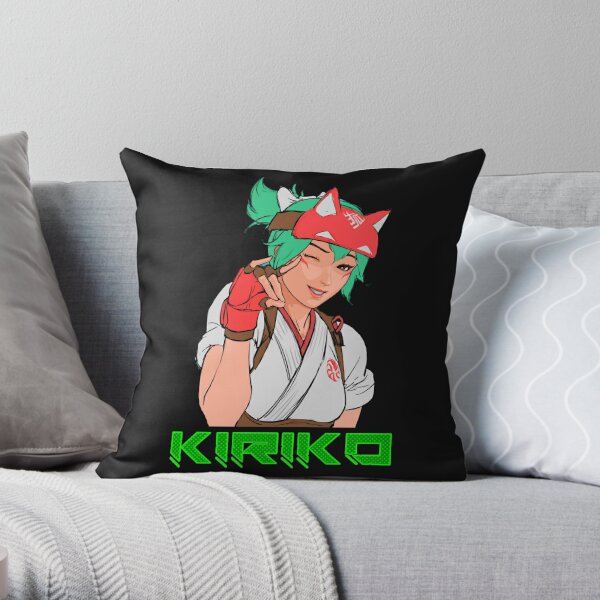 KIRIKO                       Throw Pillow RB2410 product Offical overwatch Merch